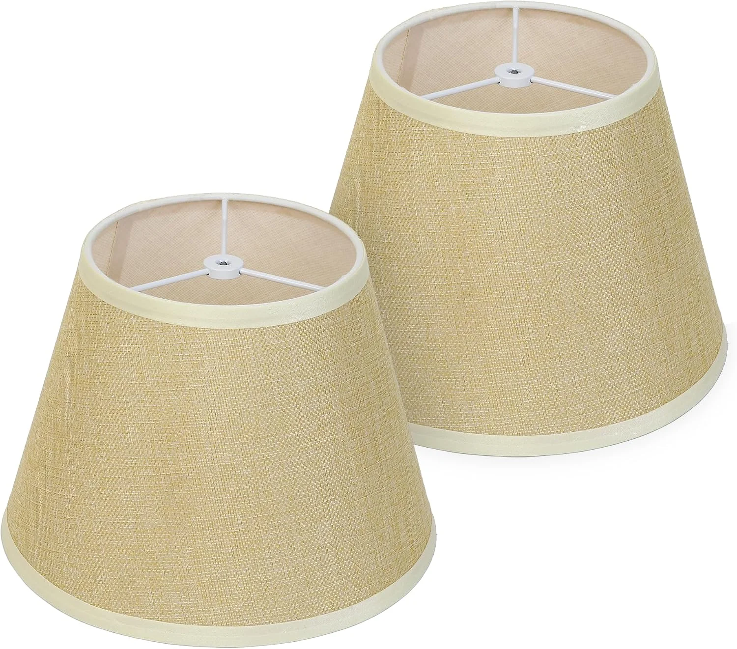 Beige Empire Lamp Shades Set of 2