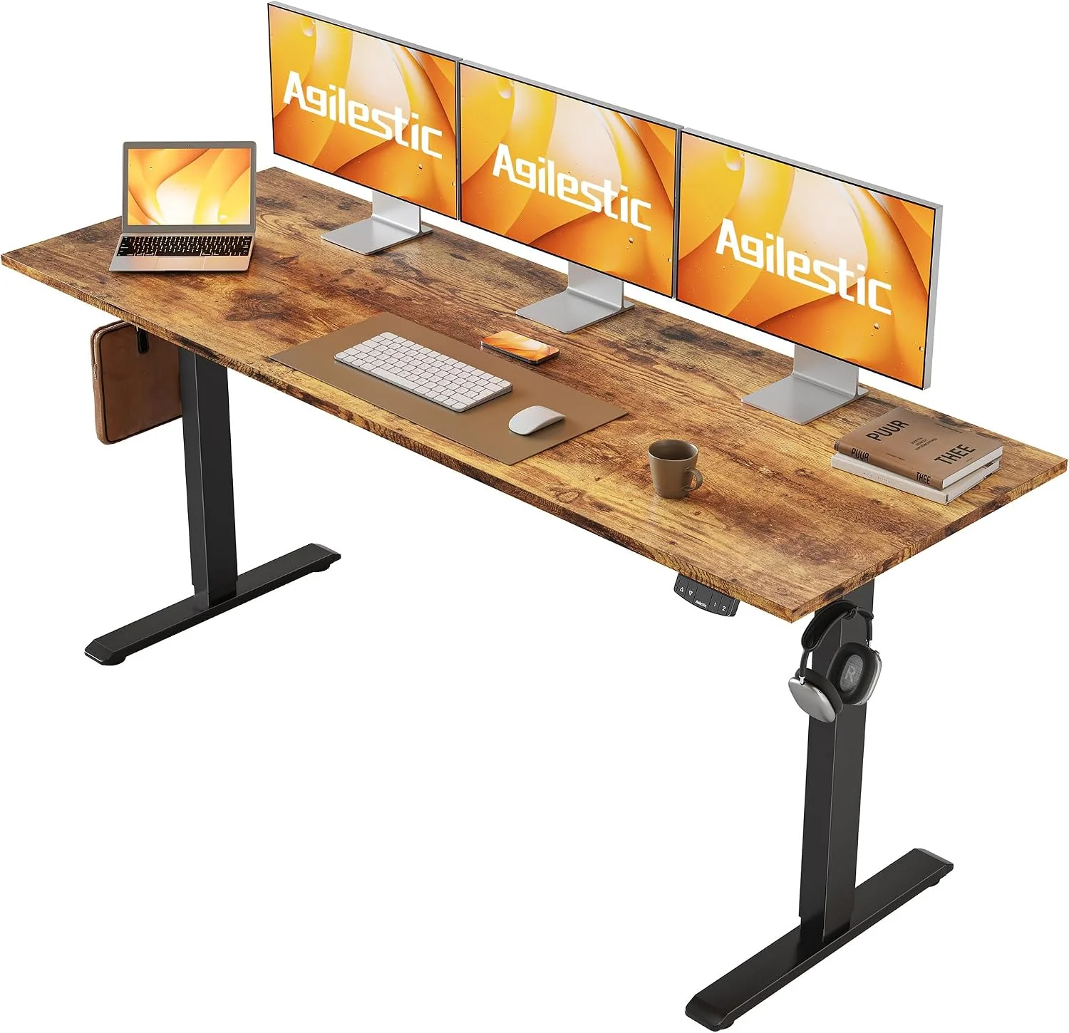 Agilestic Electric Standing Desk, 48 x 24 Inches Height Adjustable Desk - Image 23