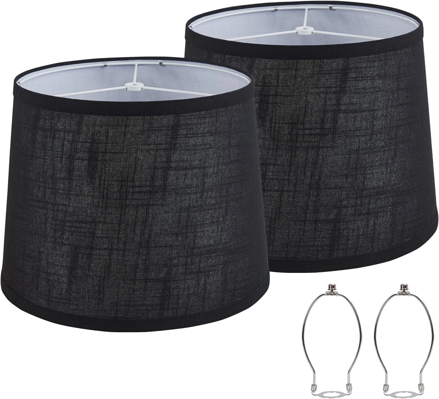 Pink Lamp Shades Set of 2 - Image 11