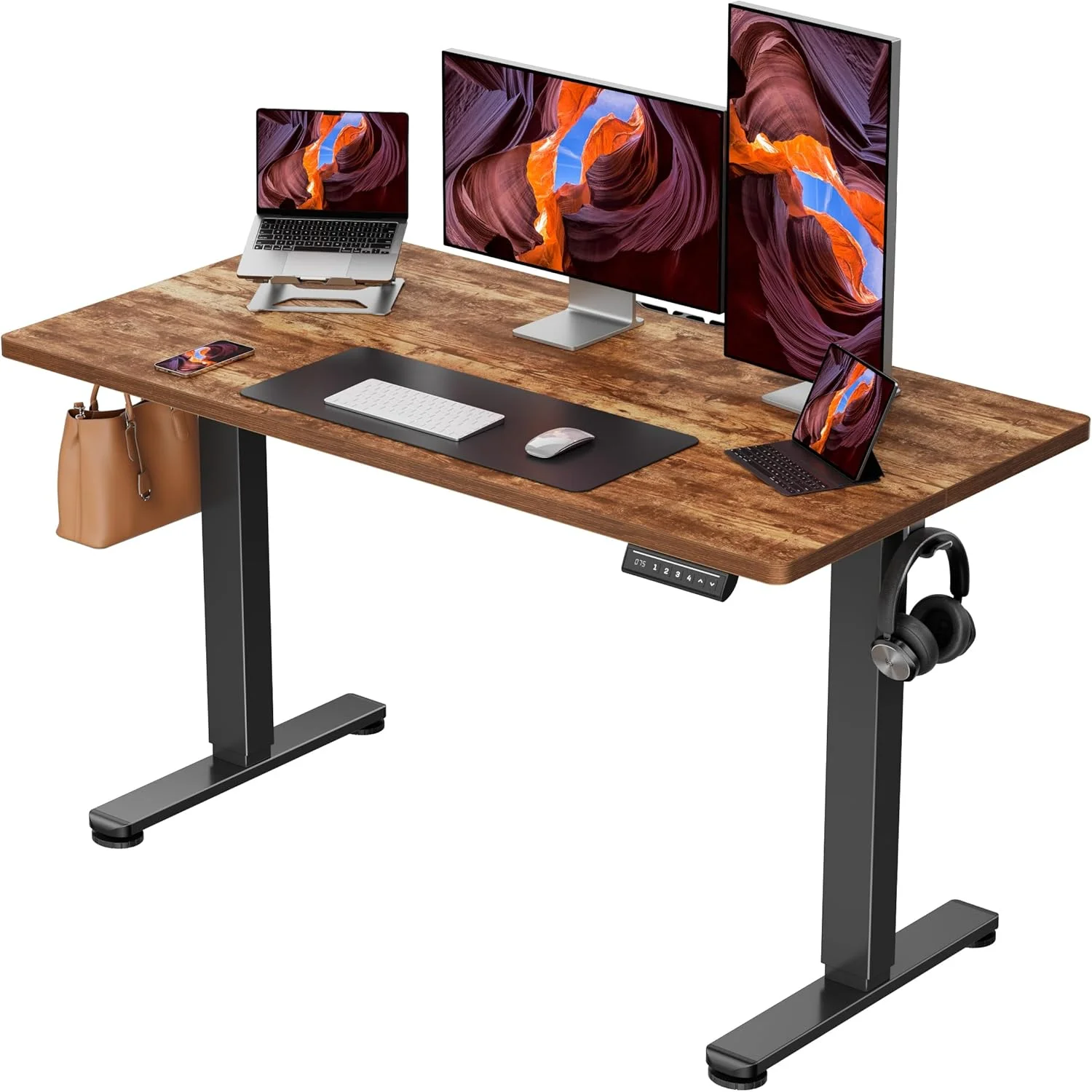 ErGear Height Adjustable Electric Standing Desk, 48 x 24 Inches Sit Stand up Desk - Image 29