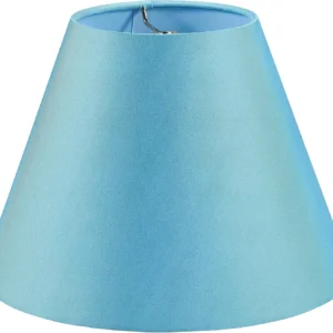 Aspen Creative 32622 Transitional Empire Shape Spider Construction Lamp Shade in Cider Brown