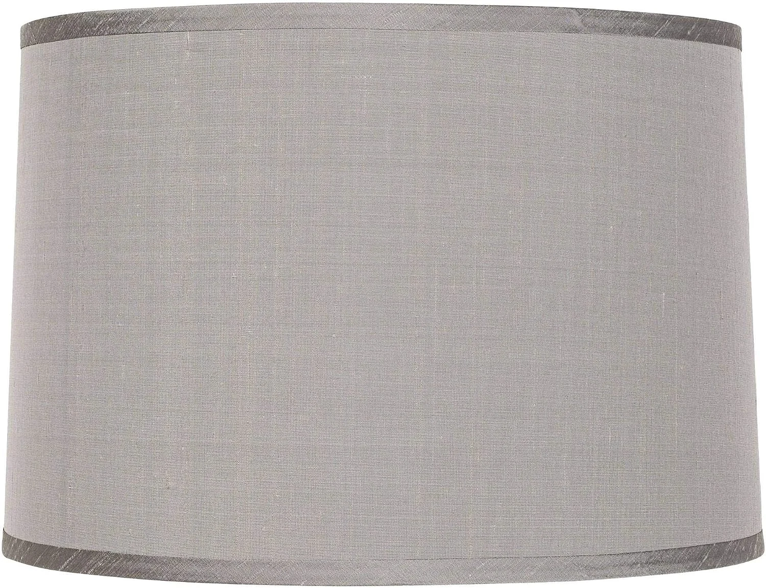 Cream with Silver Circles Large Drum Lamp Shade (Pre-Assembled) 15 Top x 16 Bottom x 11 High (Spider) Replacement with - Image 3