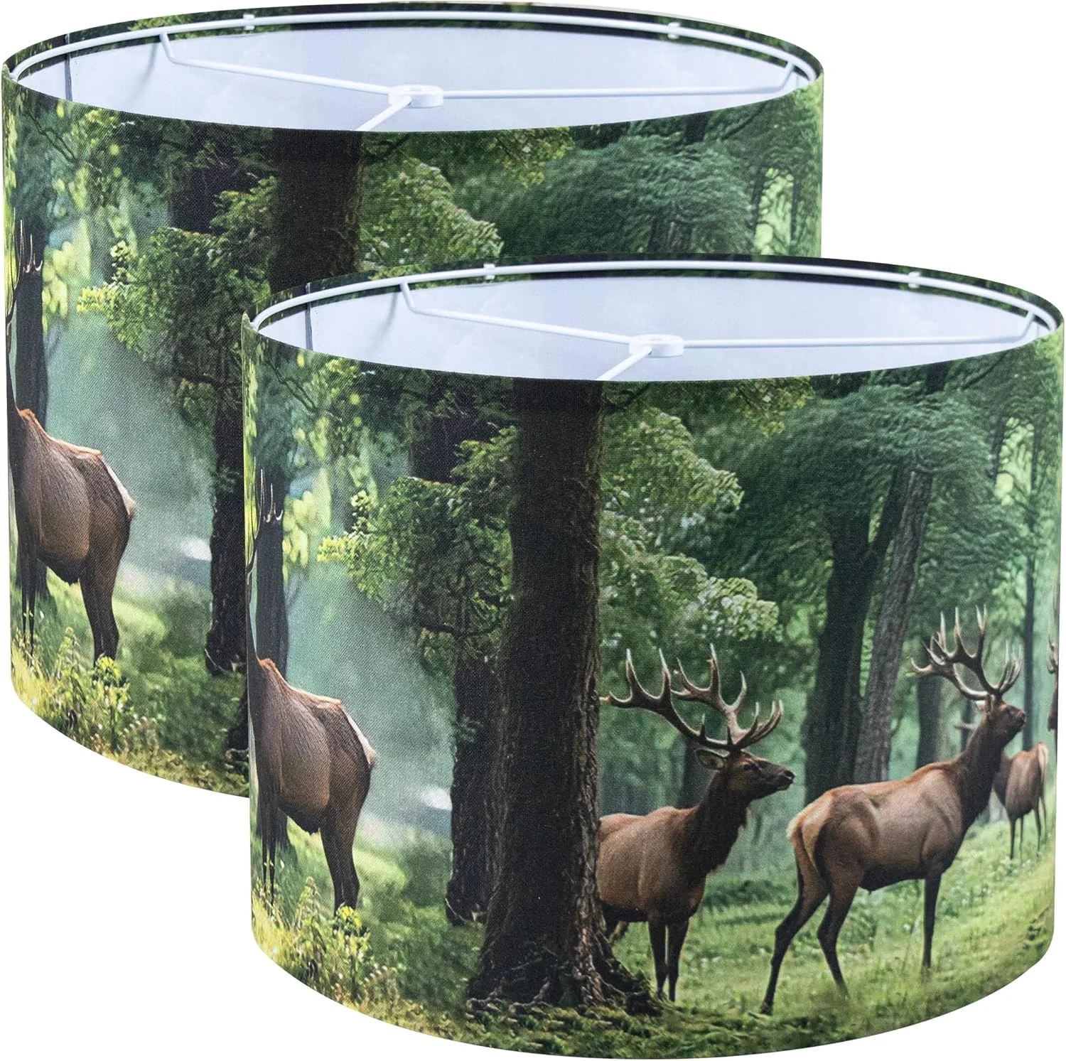 YUNLIAN Medium Lamp Shades Set of 2 - Image 21