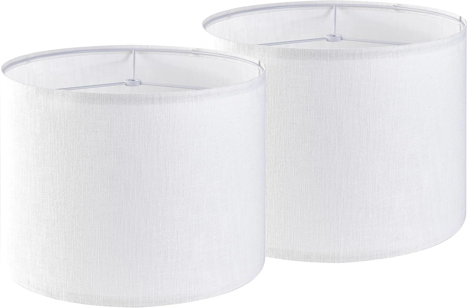 Set of 2 Drum Lampshades for Table, Modern & Rustic Interiors - Image 26