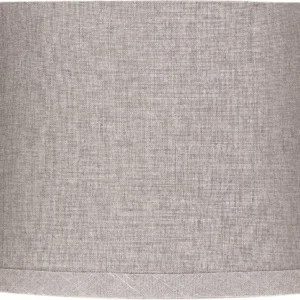 Cream with Silver Circles Large Drum Lamp Shade (Pre-Assembled) 15 Top x 16 Bottom x 11 High (Spider) Replacement with