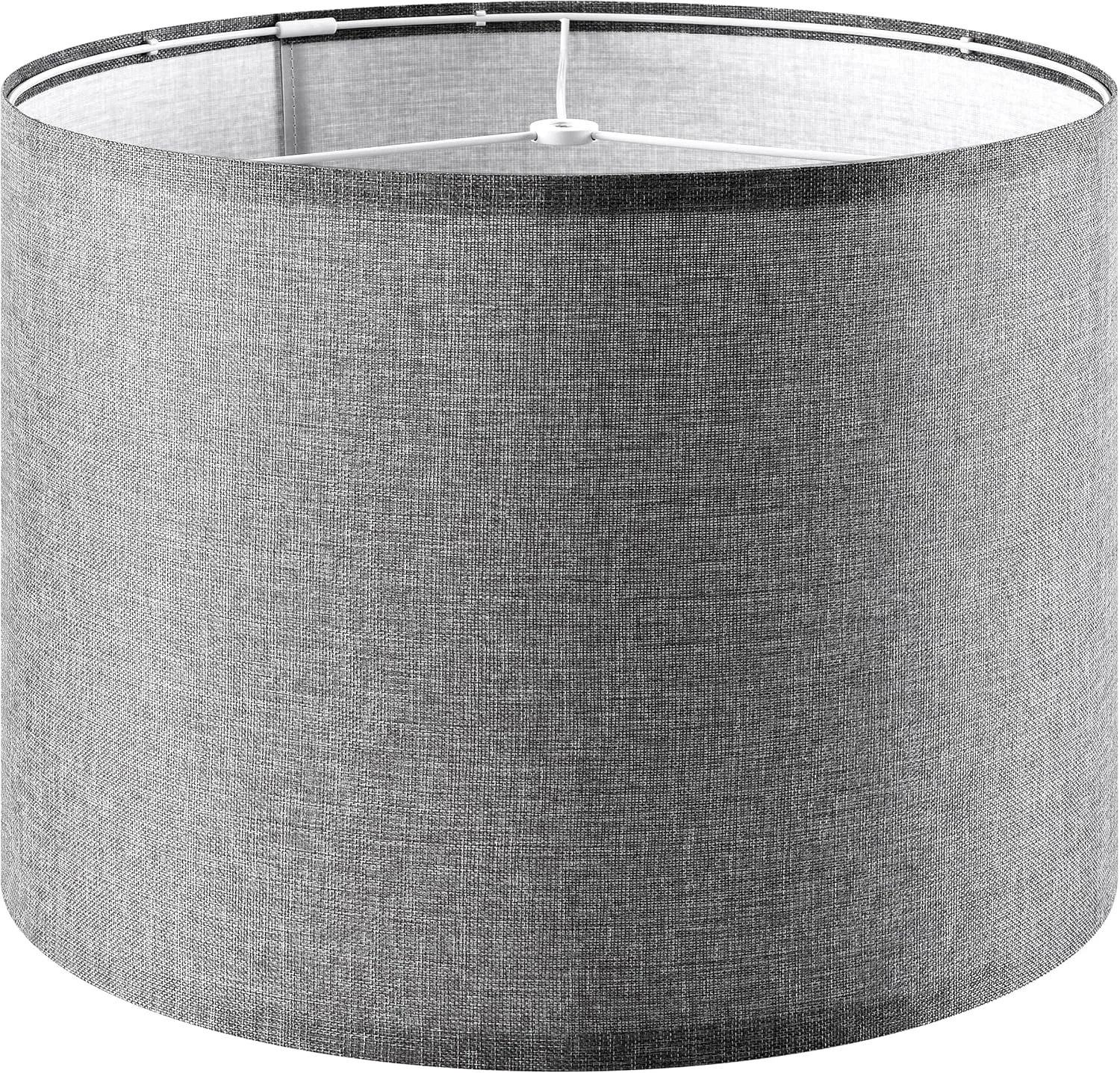 Set of 2 Drum Lampshades for Table, Modern & Rustic Interiors